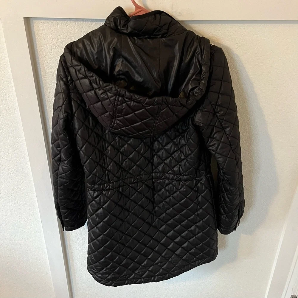 Kate Spade Women's XS Quilted Hooded Jacket.